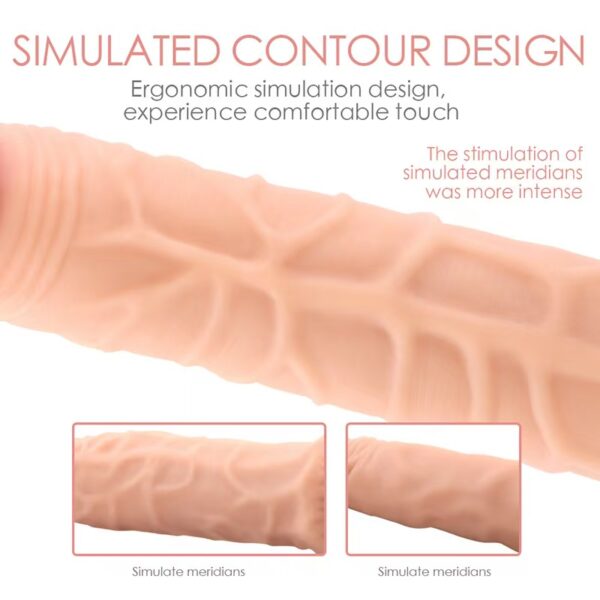 TSN REALISTIC DILDO MAX #8  22*3.9 cm TSN-JD008 - Image 2