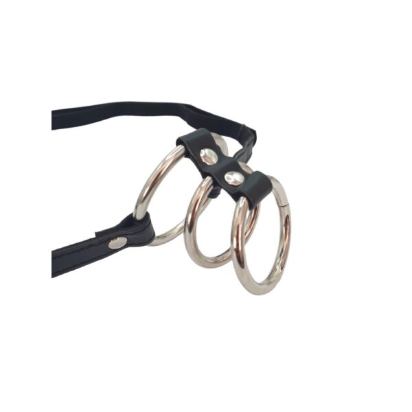 Kit de Tres Anillos  Para pene ,Acero, Ajustable. 212432002 - Image 4