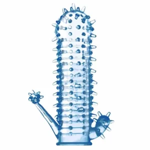 Funda De Silicon Estimulación De Clitoris y Ano PS-03-B
