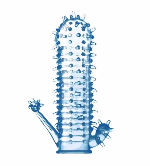 Funda De Silicon Estimulación De Clitoris y Ano PS-03-B