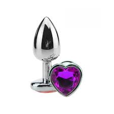 Anal Plug Metal ¨S¨ Corazón