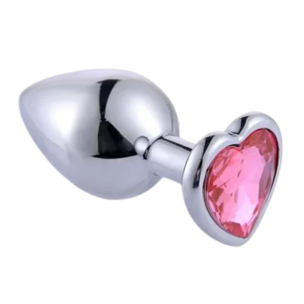 Anal Plug Metal ¨S¨ Corazón - Image 2