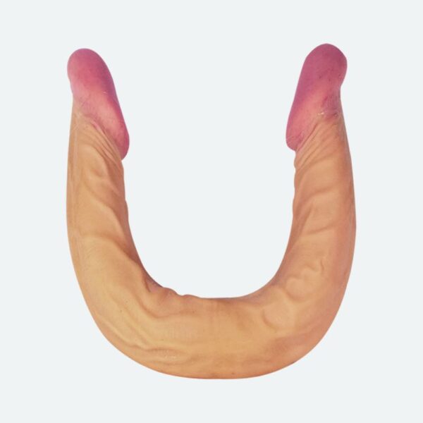 Dildo Doble Cabeza Con Venas Cyber Skyn 35 cm  SS-PS110 - Image 2