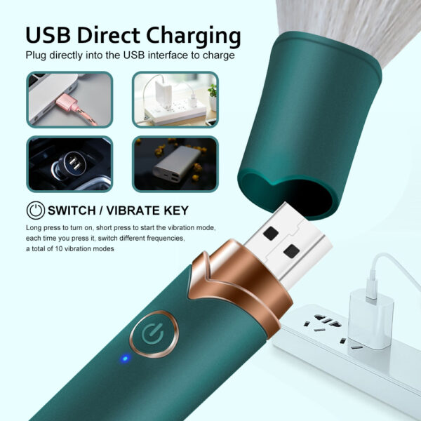 Brocha Bala Vibradora USB SN-004 - Image 4
