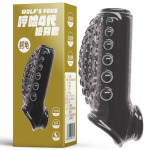FUNDA PARA PENE GODZILLA NEGRO