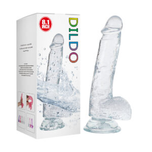 STAINLESS DILDO CON TESTUCULO "G"