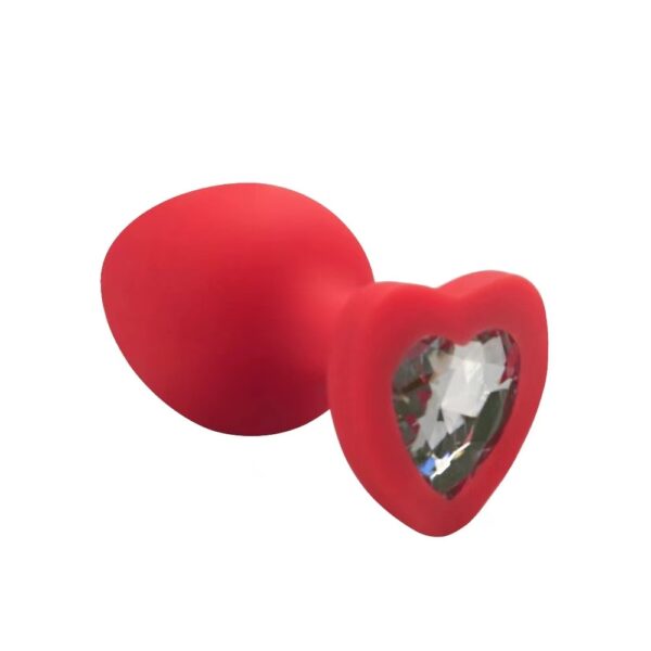 Anal Plug De Silicon Corazón - Image 4