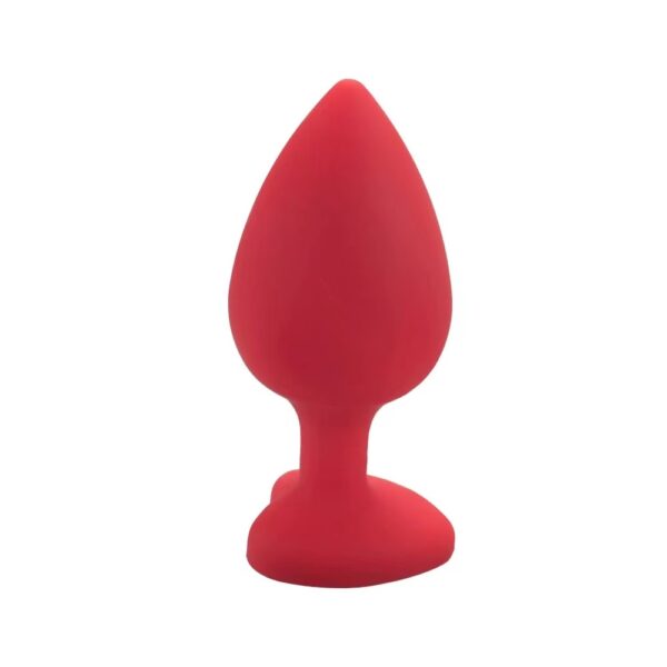 Anal Plug De Silicon Corazón - Image 2
