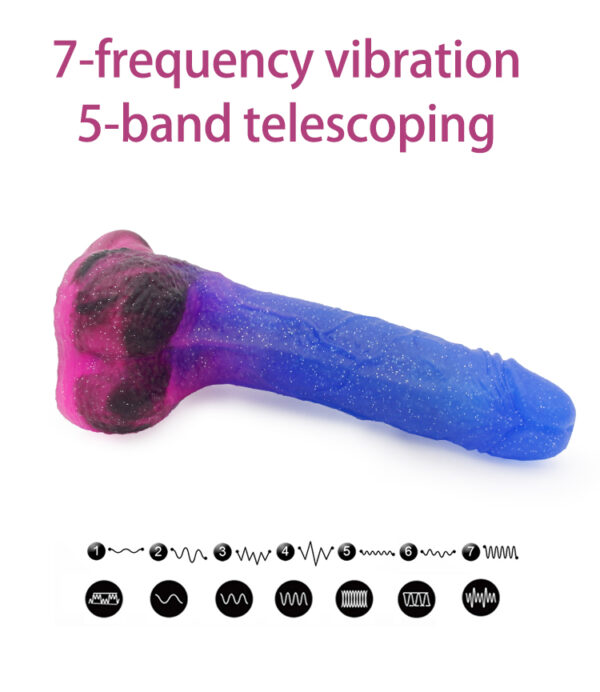 ASTRONOMY DILDO VIBRACIÓN Y ROTACION 7 FUNCIONES - Image 6