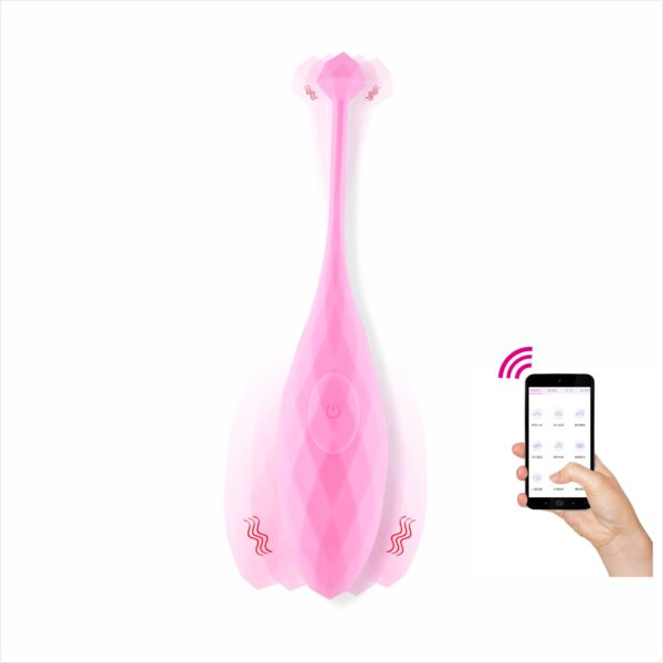 WHALE PINK APP VIBRATING USB